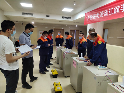 弘扬劳动精神 展现榜样风采——重医附属大学城医院举办“后勤服务劳动红旗手”电气安装服务评选活动侧记